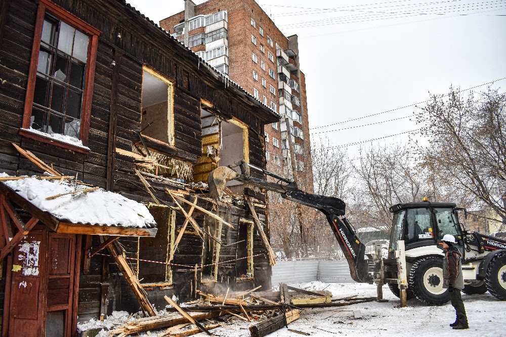 Демонтаж Дома Новосибирск