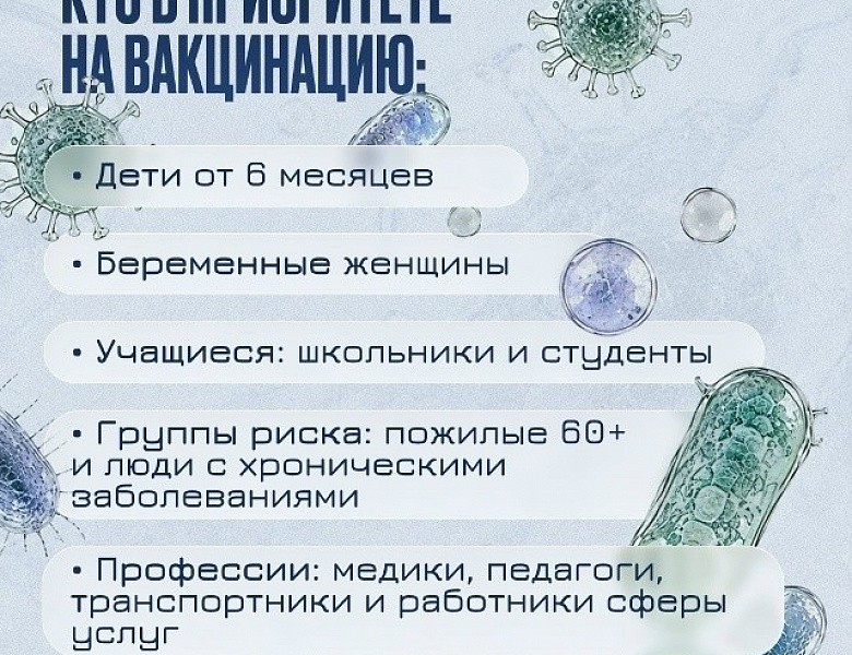 Лучший способ защитить себя от гриппа пневмококковой инфекции этой осенью - это сделать прививку!