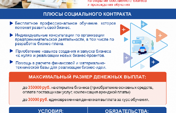 Социальный контракт — это соглашение между органами соцзащиты и гражданином или семьей, доход которых по независящим от них причинам ниже прожиточного минимума, установленного в регионе проживания. 