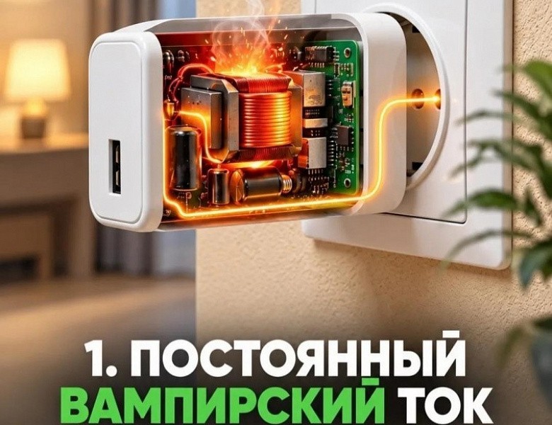 4 причины, почему "пустая" зарядка в розетке - это не безобидная мелочь, а реальная угроза пожару 