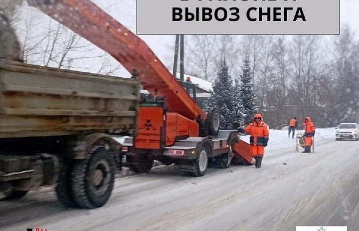 Конец осени выдался снежным!