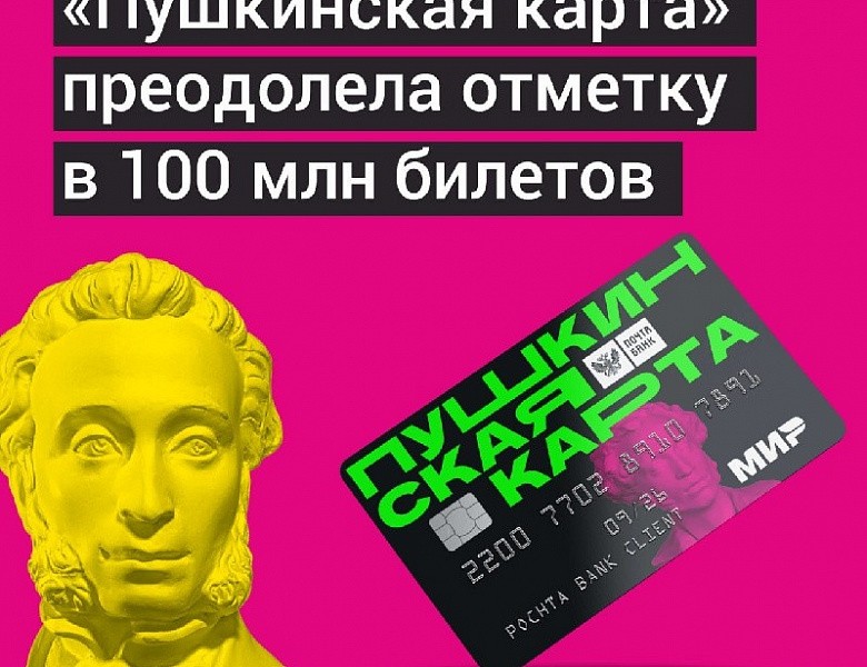 Пушкинская карта-билет в мир искусства